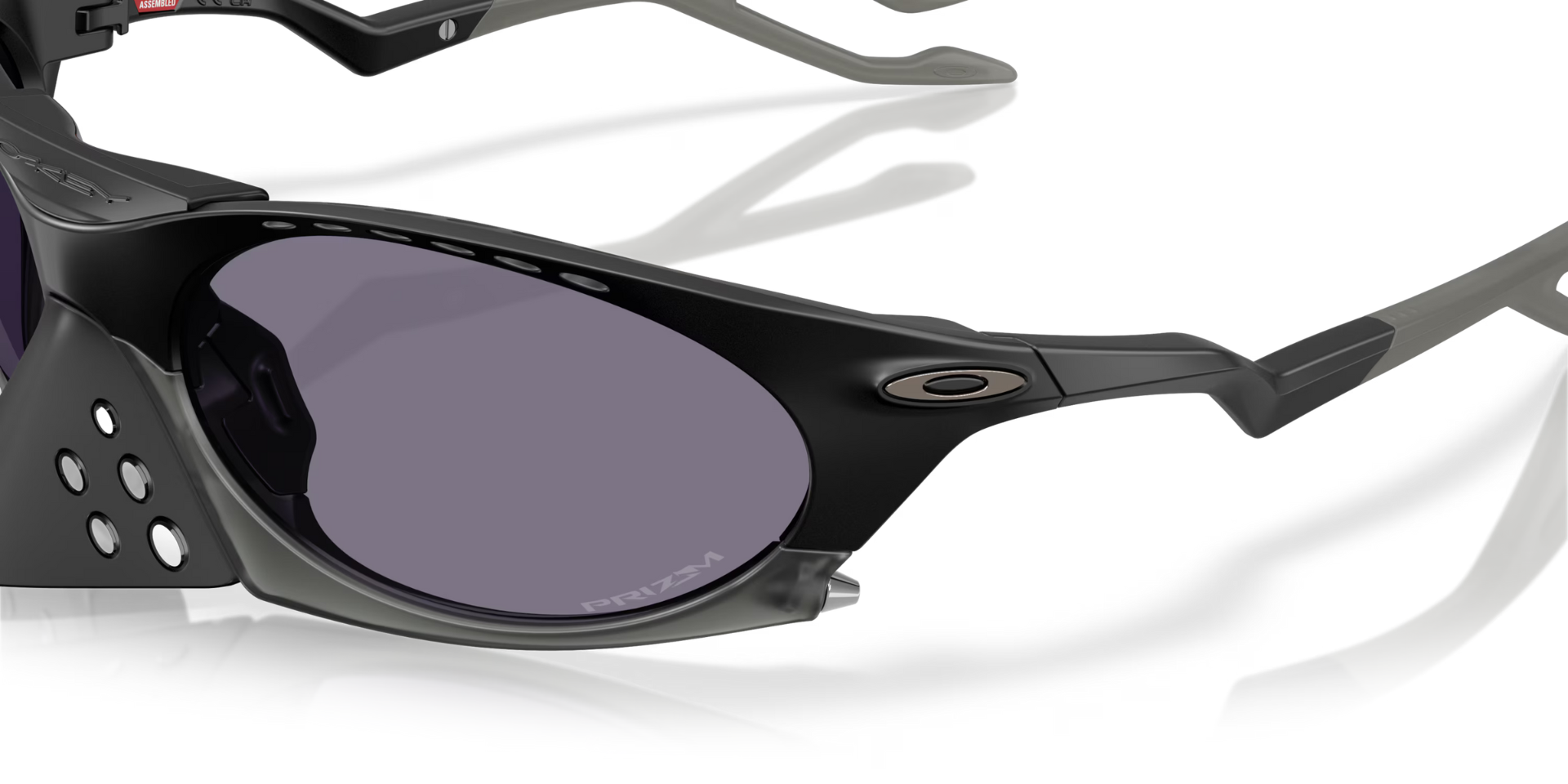 Plantaris Matte Black Lentes Grey