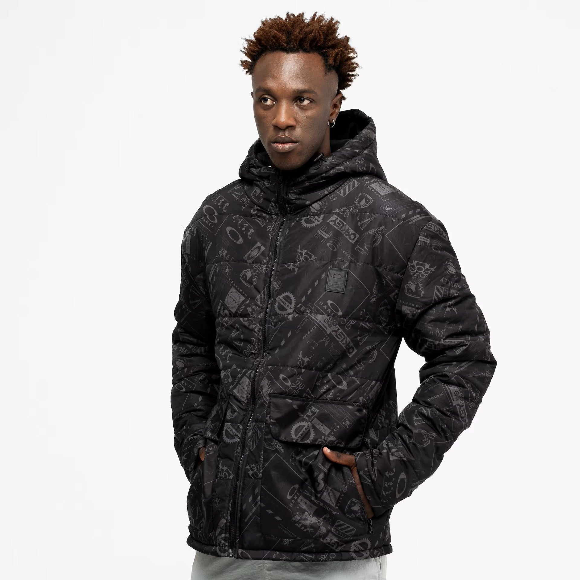 Jaqueta Graphic Puffer