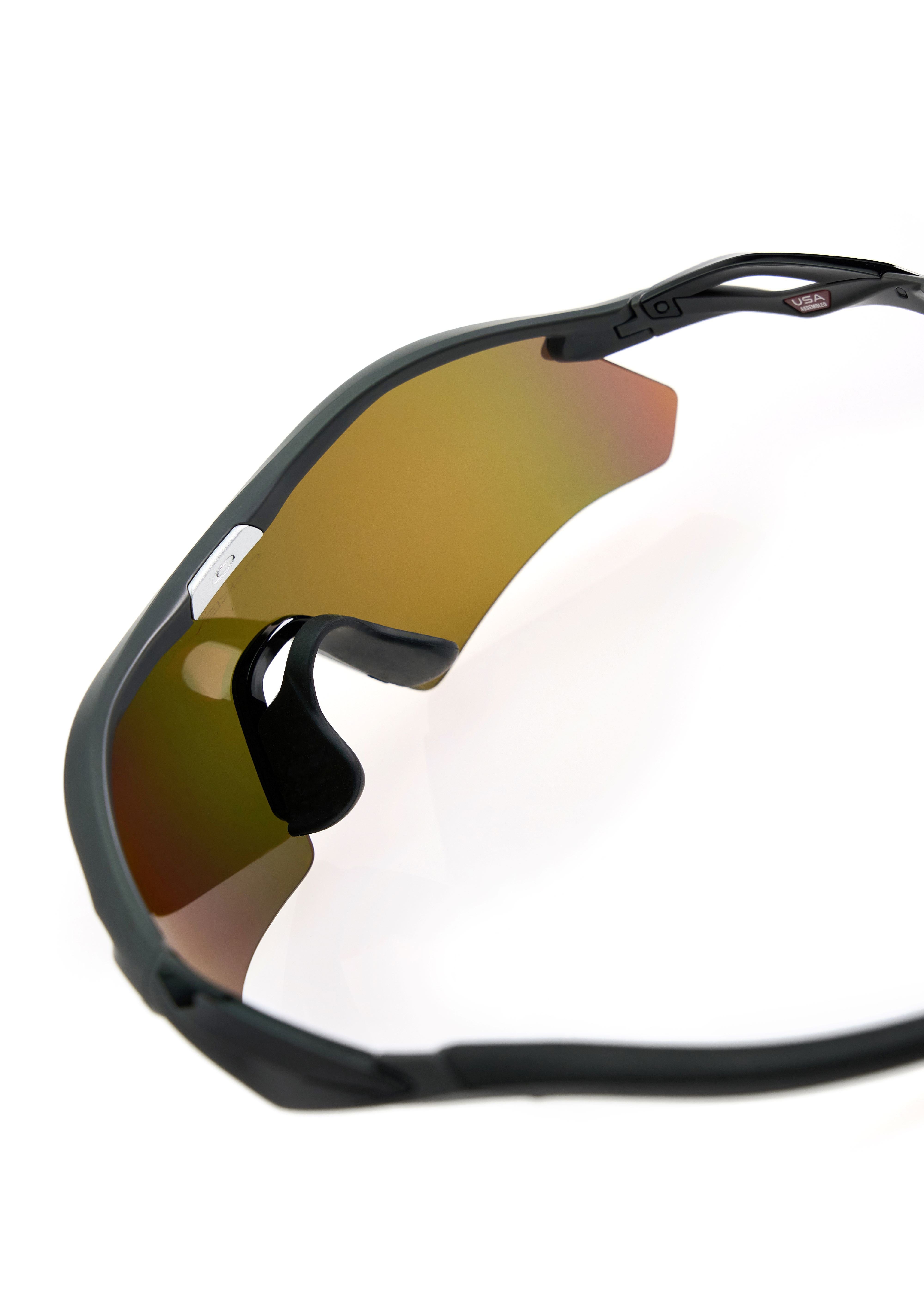Radar® Plate Matte Carbon Lentes Prizm Ruby