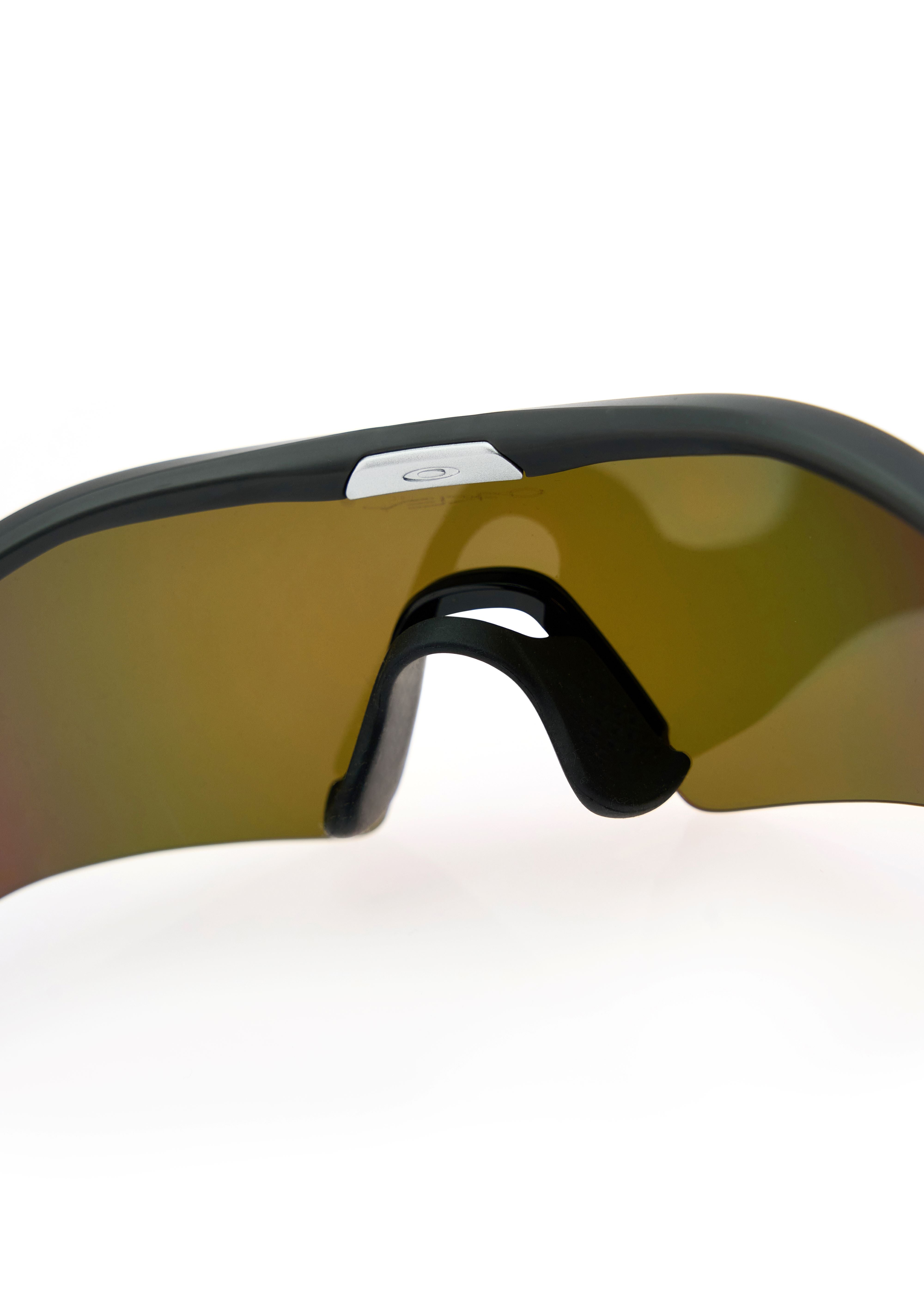 Radar® Plate Matte Carbon Lentes Prizm Ruby
