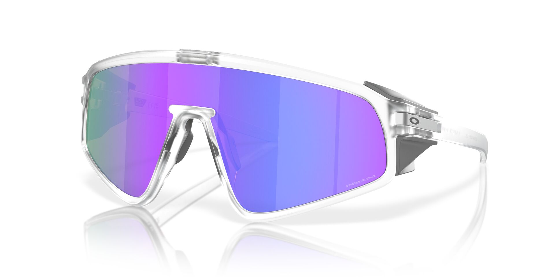 Latch Panel Matte Clear Lentes Prizm Violet