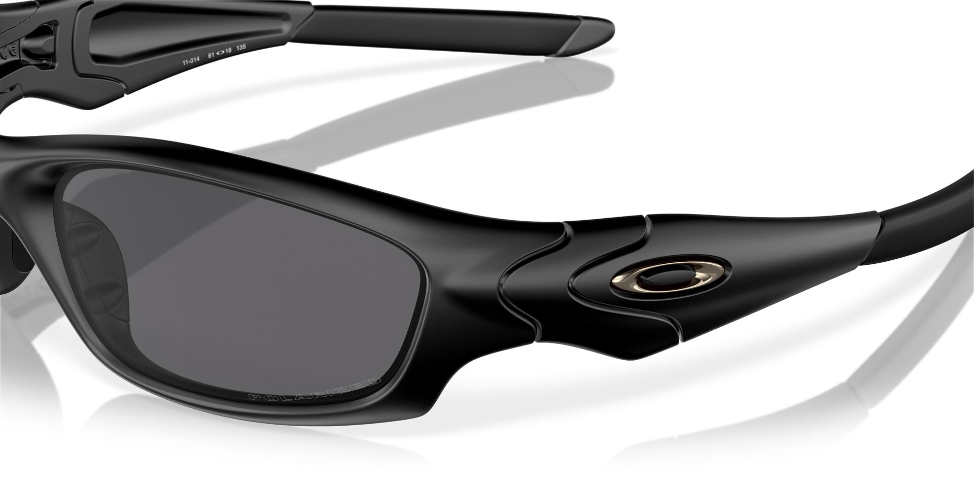 Straight Jacket Matte Black Lentes Grey P