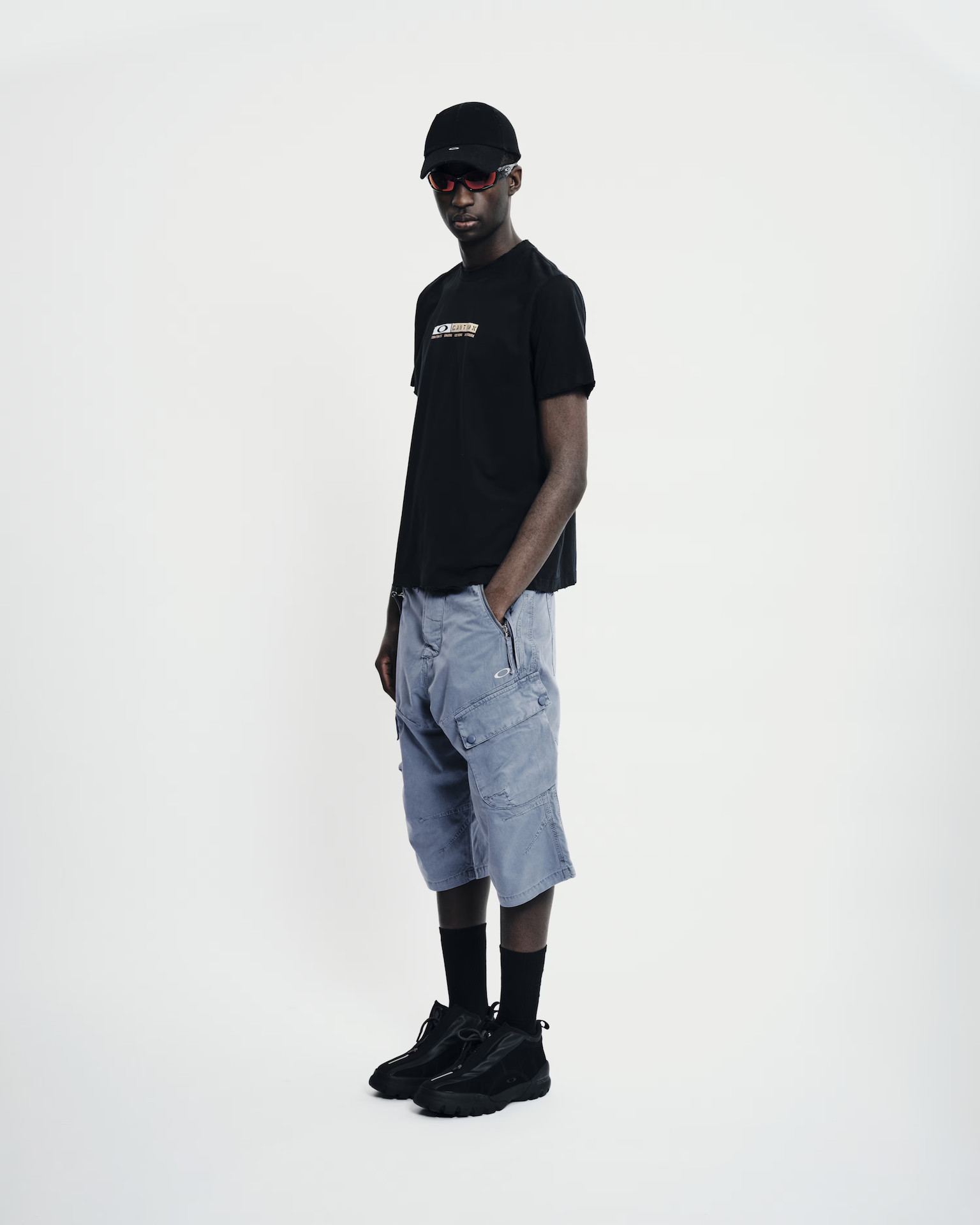 Camiseta Oakley x PIET Caution Ripped
