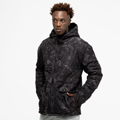 Jaqueta Graphic Puffer