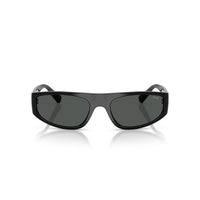 Shiny Black Lentes Dark Grey