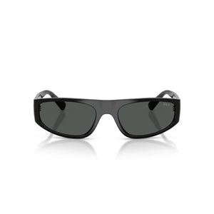 Shiny Black Lentes Dark Grey