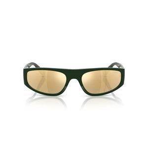 Shiny Polo Bar Green Lentes Brown Mirror Gold