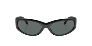 Matte Black Lentes Dark Grey Polar