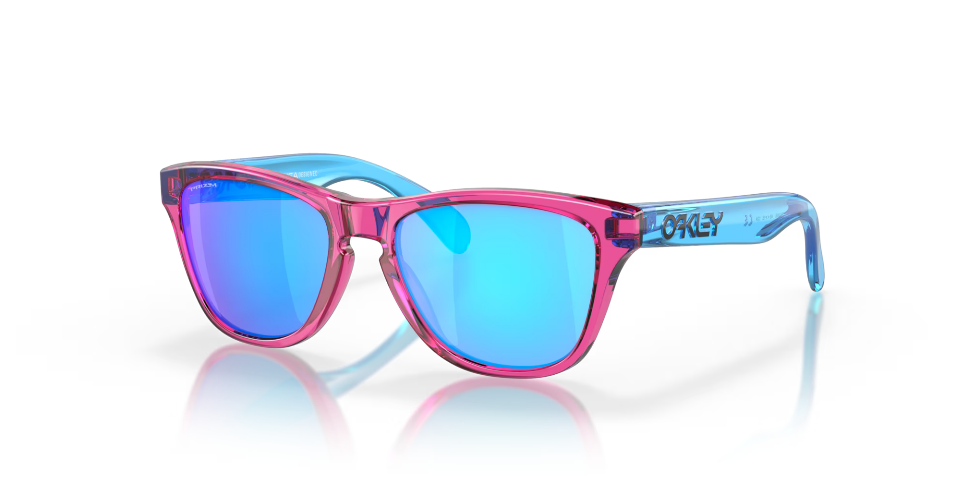 Óculos de Sol Frogskins™ XXS (Youth Fit) Acid Pink Lentes Prizm Sapphire