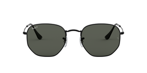Polished Black Lentes Classic Green G-15