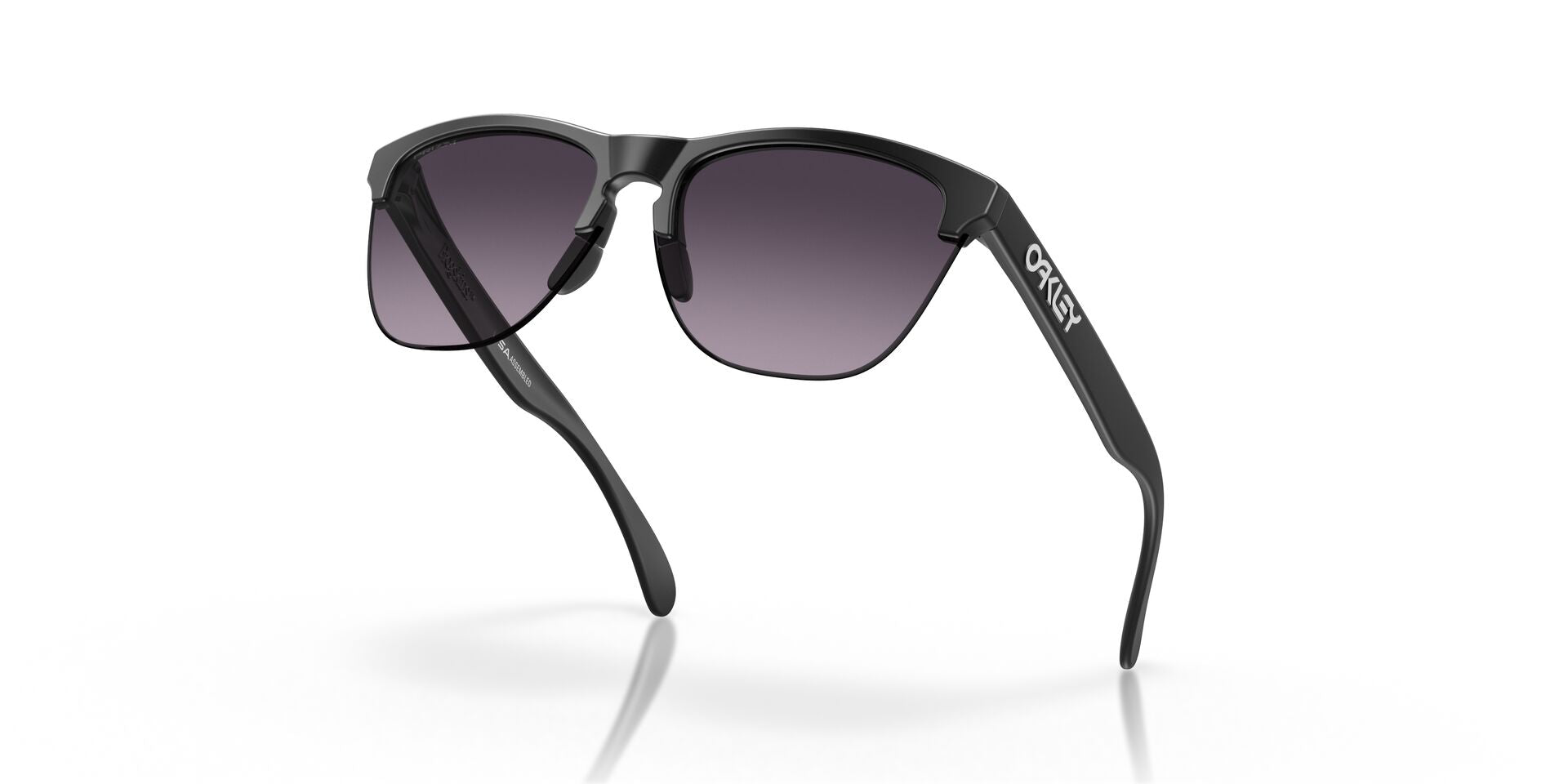 Frogskins Lite Matte Black Lentes Prizm Grey Gradient
