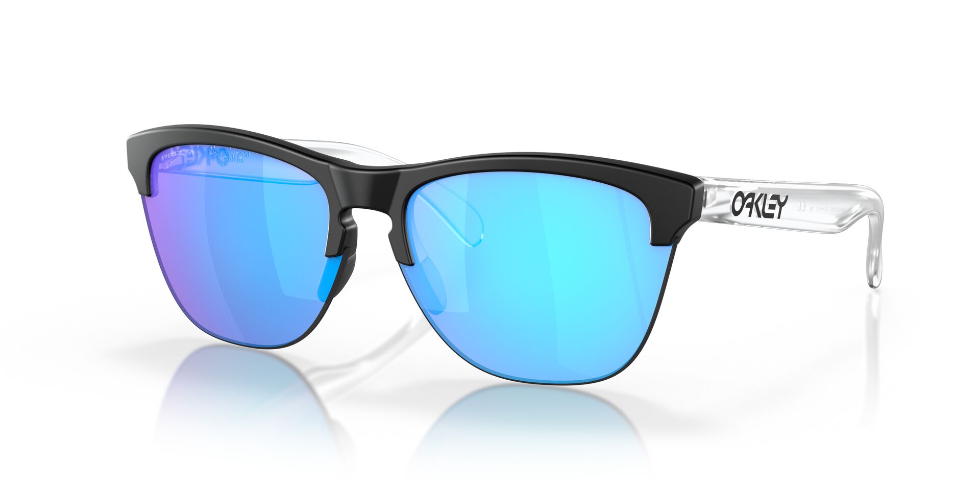 Frogskins Lite Matte Black Lentes Prizm Sapphire