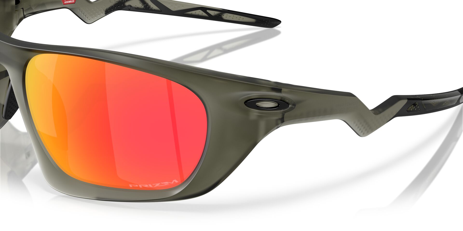 Lateralis Matte Olive Ink Lentes Prizm Ruby